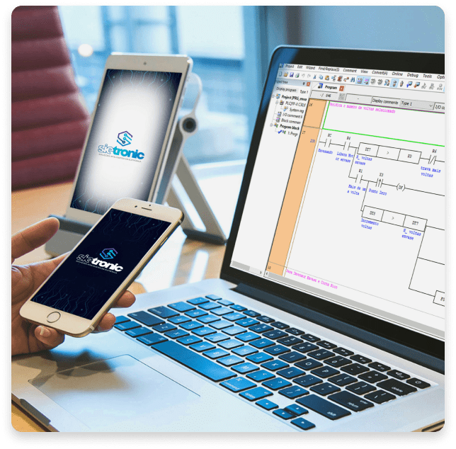 imagem celular, notebook e tablet